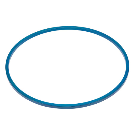 Cerceau de sport en bois bleu - 60 cm