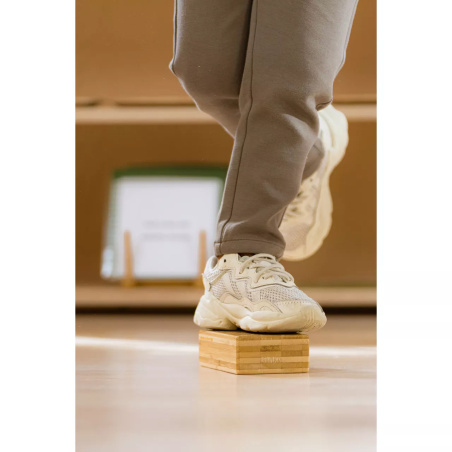 Brique en bois - Bloc de yoga - petit - 10cm pour enfant | Montessori Sport