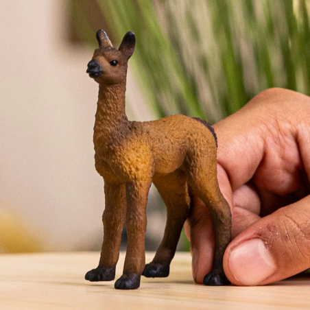 Figurine Bébé Lama Schleich - Cria camélidé collection animaux