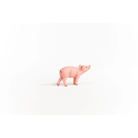 Figurine Porcelet Schleich - Jeune cochon ferme collection domestique