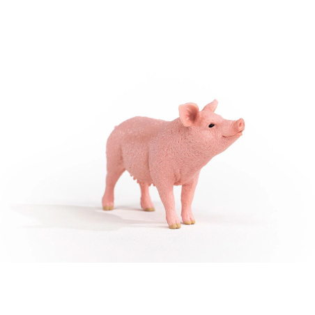 Figurine Cochon Schleich - Porc ferme collection omnivore domestique