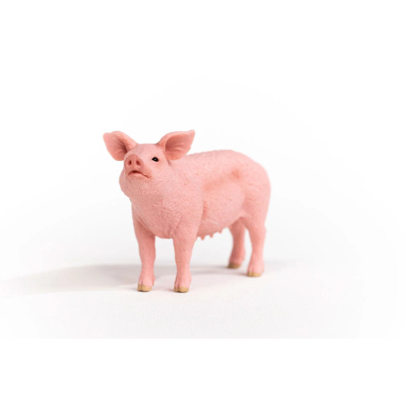Figurine Cochon Schleich - Porc ferme collection omnivore domestique