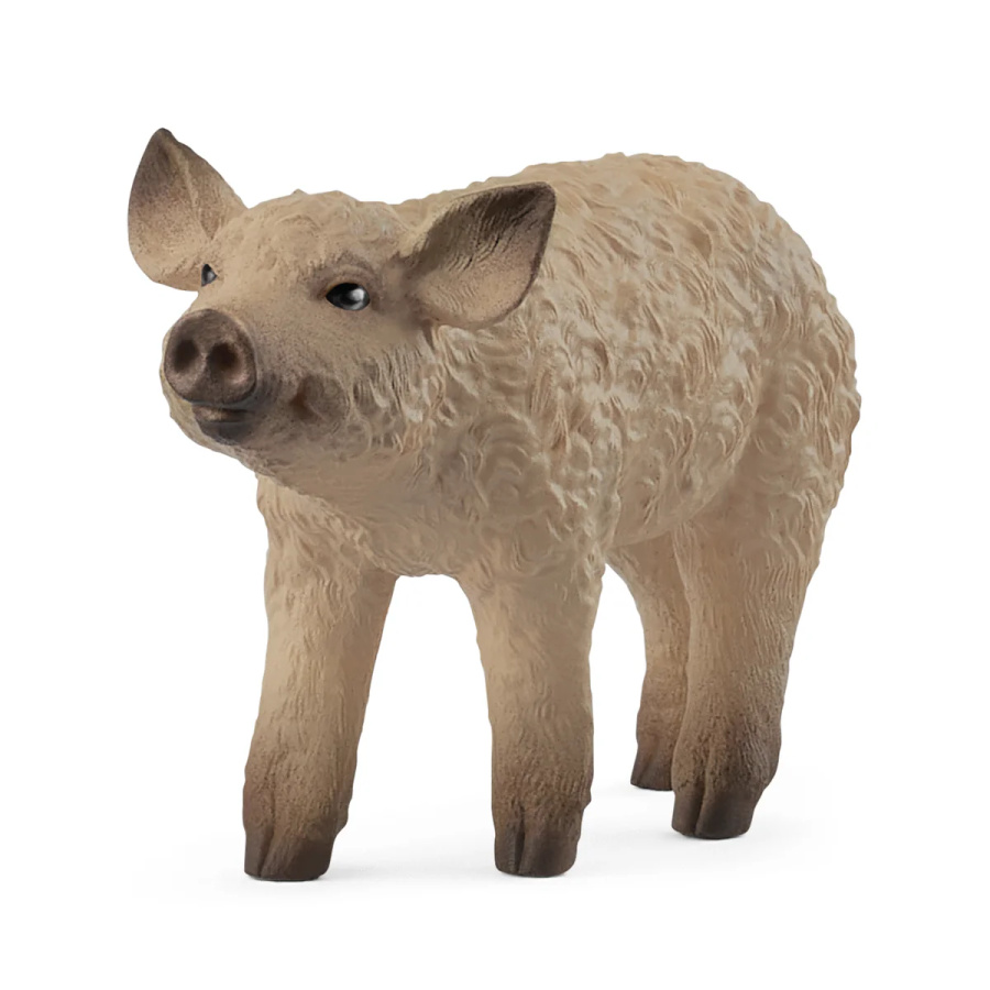 Figurine Porcelet Mangalica Schleich - Bébé cochon laineux collection ferme