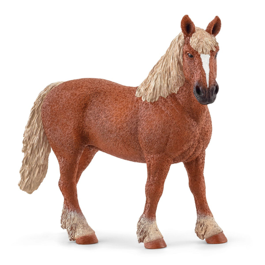 Poulinière Belge Figurine Schleich | Jument Trait