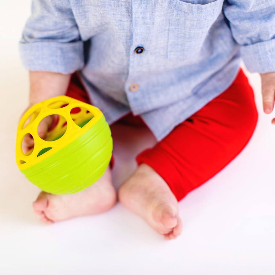 Balle sensorielle Oball | Jouet éveil bébé 0 mois