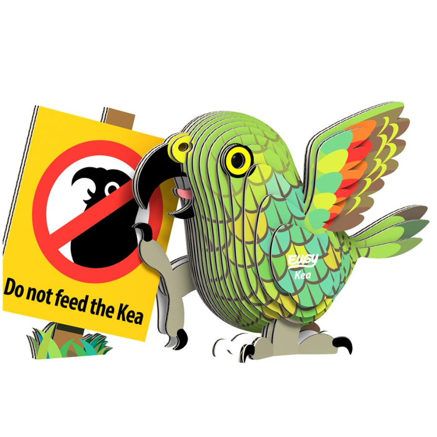 Kea Puzzle Eugy 3D | Animal à collectionner enfant