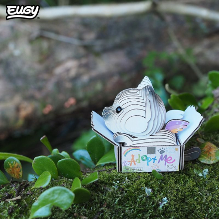 Chat Mocha Puzzle Eugy 3D | Animal à collectionner