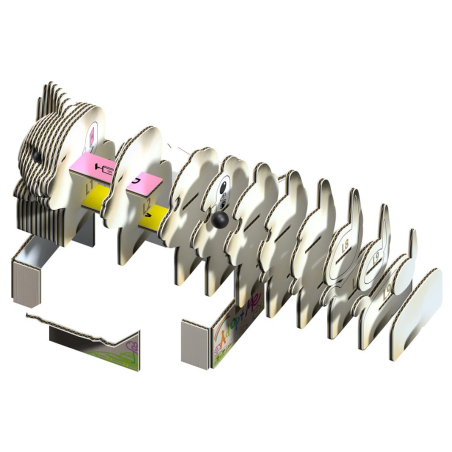 Chat Mocha Puzzle Eugy 3D | Animal à collectionner