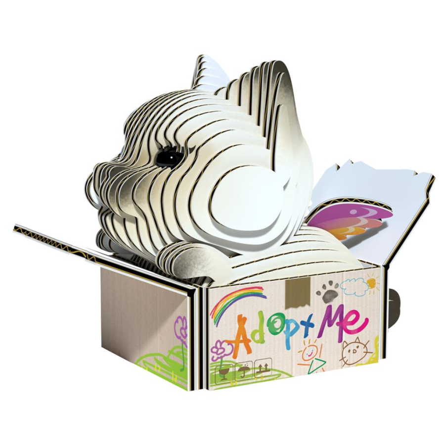 Chat Mocha Puzzle Eugy 3D | Animal à collectionner