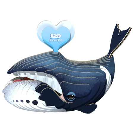 Baleine Boréale Puzzle Eugy 3D | Mammifère marin géant