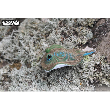 Raie Puzzle Eugy 3D | Poisson cartilagineux marin