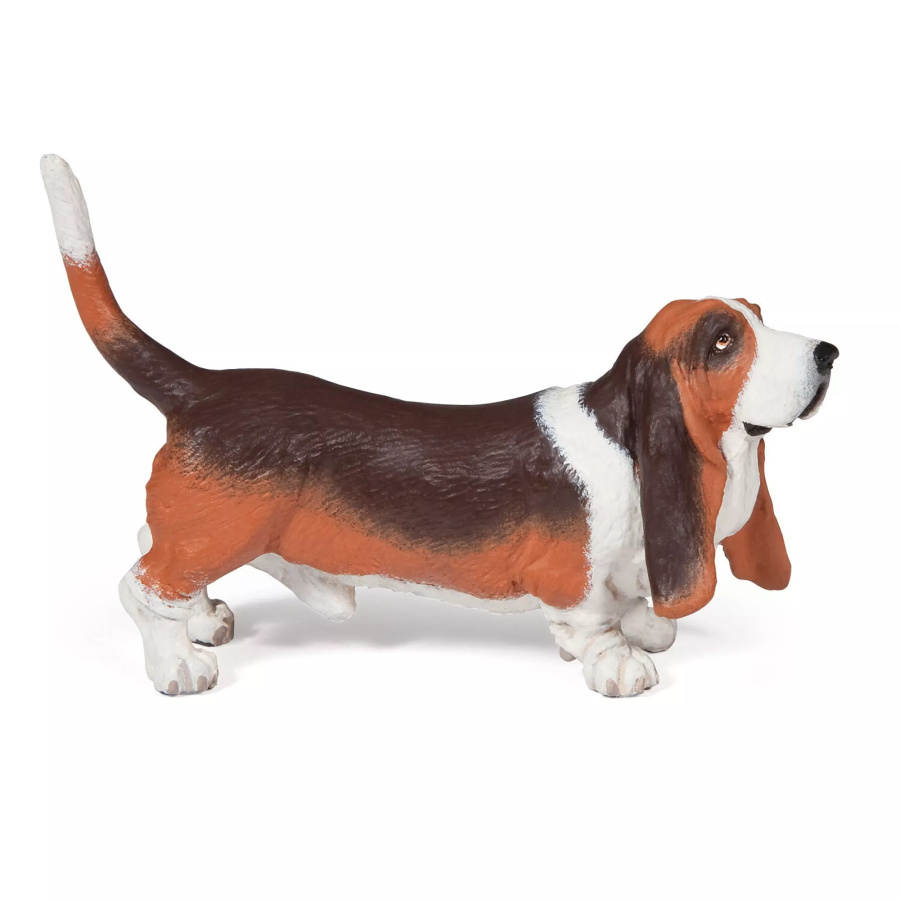 Basset Hound Figurine Papo 54012 | Chien Compagnie