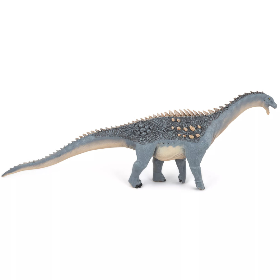 Ampélosaure Papo 55091 - Figurine Titanosaure Blindé du Crétacé | Dinosaure Français