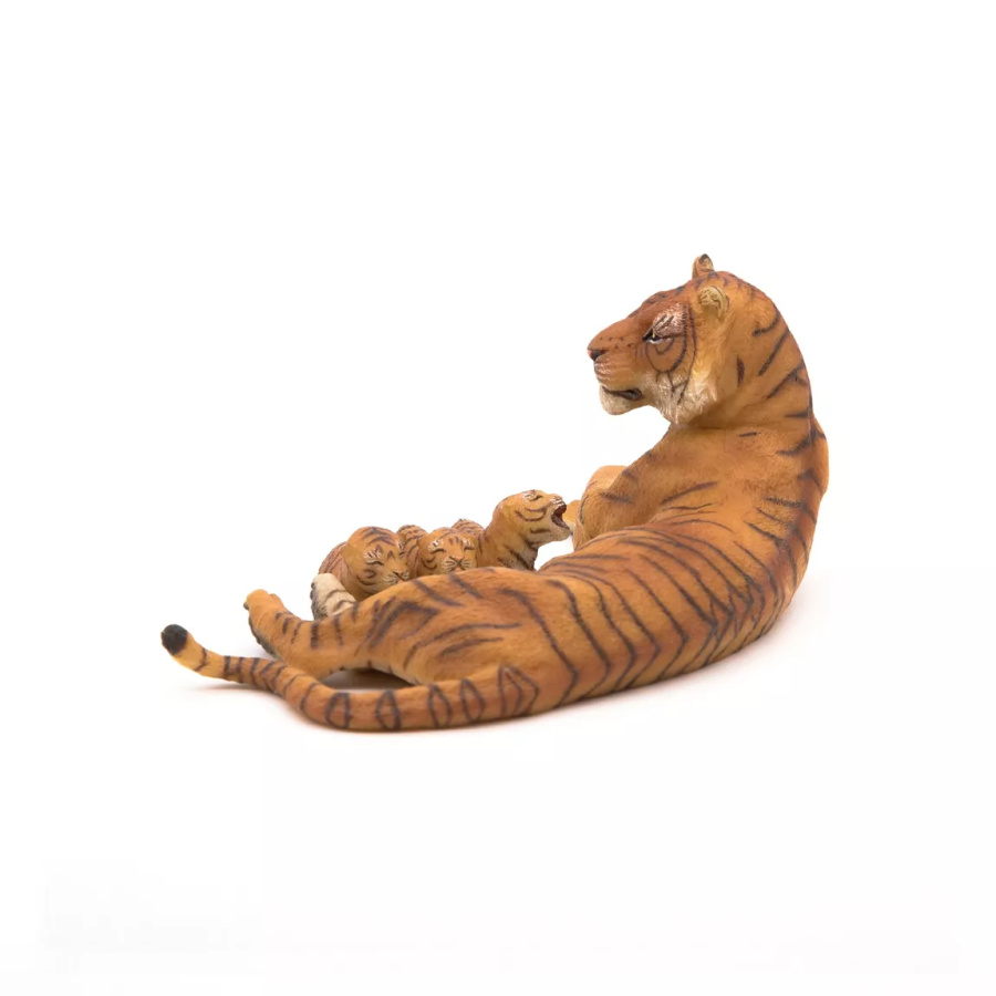 Tigresse Allaitant Figurine Papo 50156 | Félin Maternel