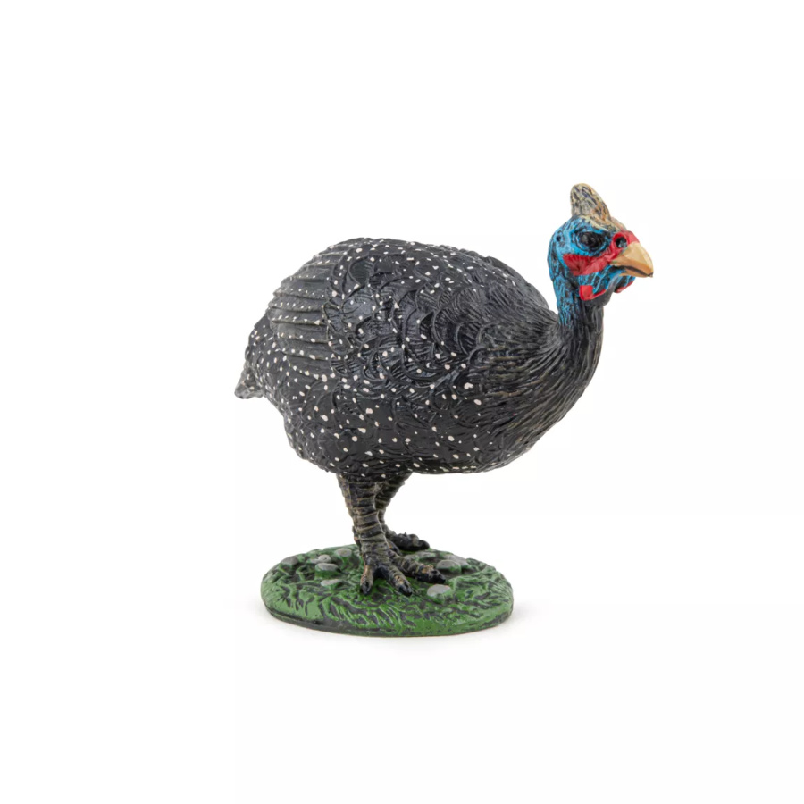Figurine Pintade Papo - Galliforme Africain