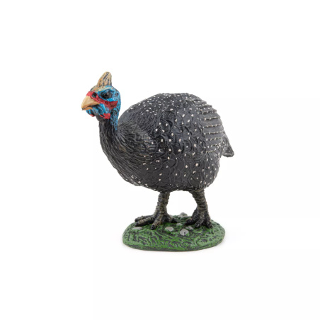 Figurine Pintade Papo - Galliforme Africain