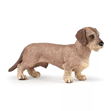 Teckel Figurine Papo 54043 | Chien Compagnie Allongé