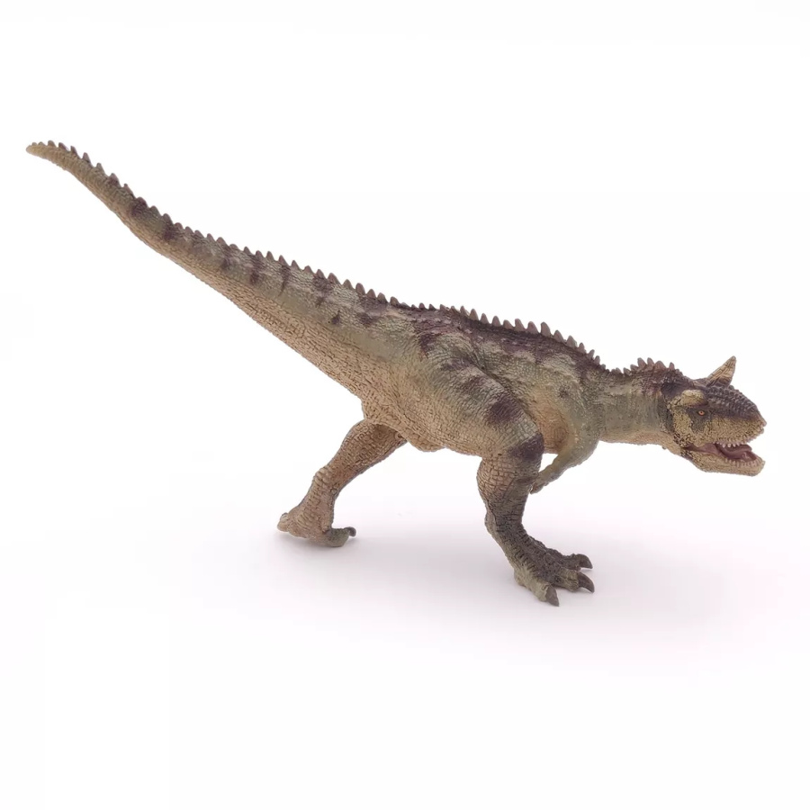 Carnotaure Papo 55032 - Figurine Dinosaure Cornu du Crétacé | Théropode Rapide