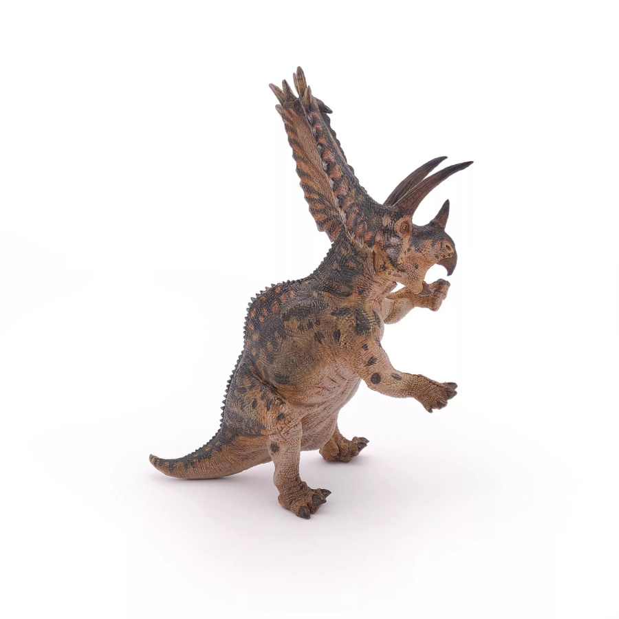 Pentacératops Papo 55076 - Figurine Dinosaure aux 5 Cornes du Crétacé | Cératopsien