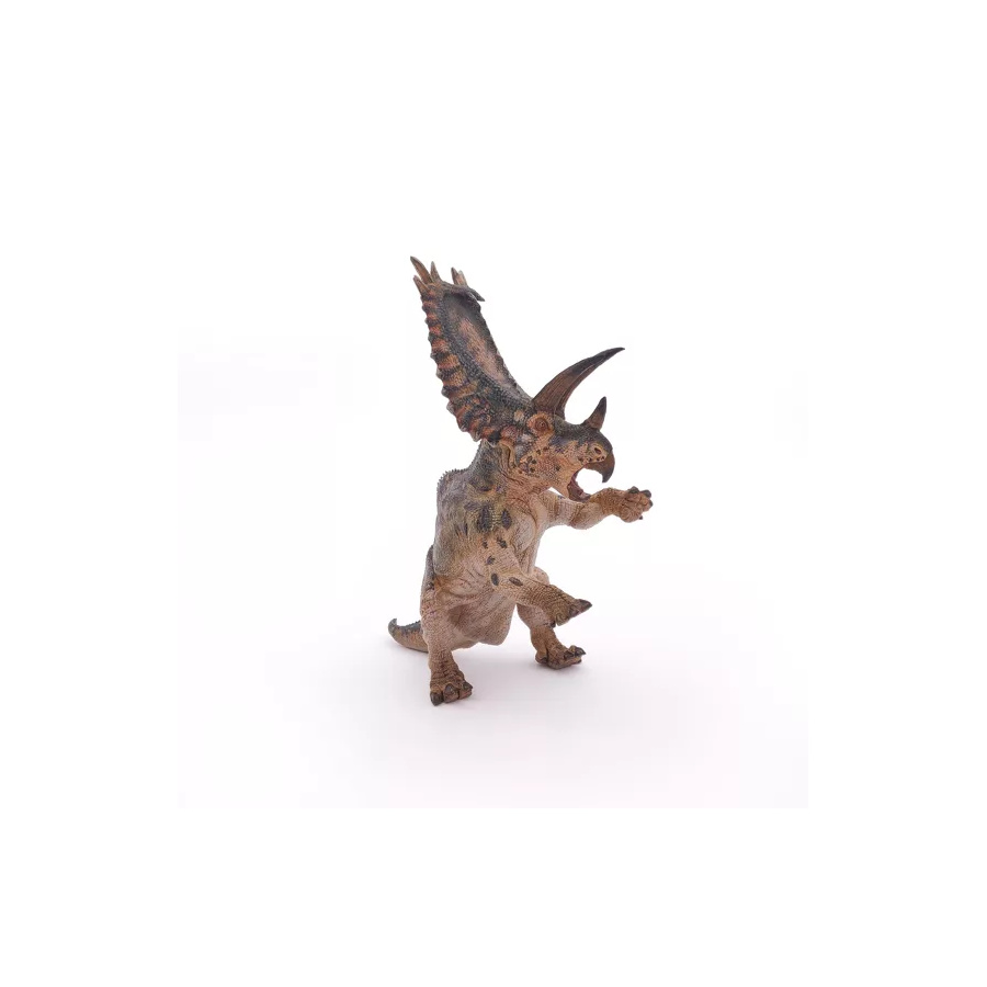 Pentacératops Papo 55076 - Figurine Dinosaure aux 5 Cornes du Crétacé | Cératopsien