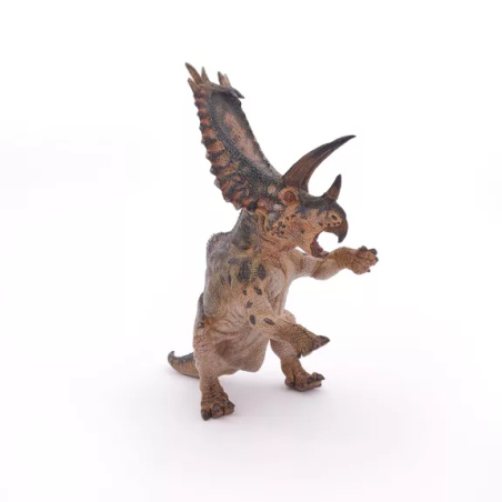 Pentacératops Papo 55076 - Figurine Dinosaure aux 5 Cornes du Crétacé | Cératopsien