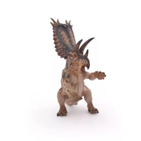 Pentacératops Papo 55076 - Figurine Dinosaure aux 5 Cornes du Crétacé | Cératopsien
