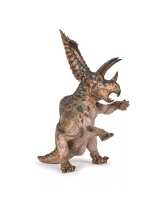 Pentacératops Papo 55076 - Figurine Dinosaure aux 5 Cornes du Crétacé | Cératopsien
