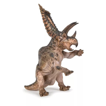 Pentacératops Papo 55076 - Figurine Dinosaure aux 5 Cornes du Crétacé | Cératopsien