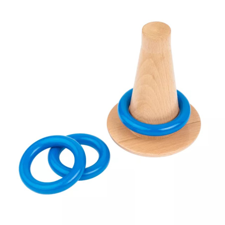 Anneaux à Empiler Basculants Montessori - Coordination Bébé Nienhuis