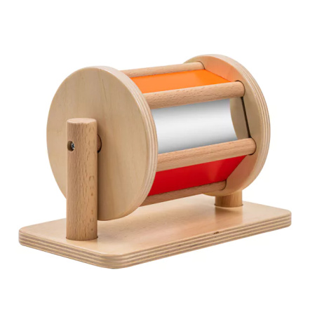 Tambour Tournant Montessori - Développement Sensoriel Bébé Nienhuis