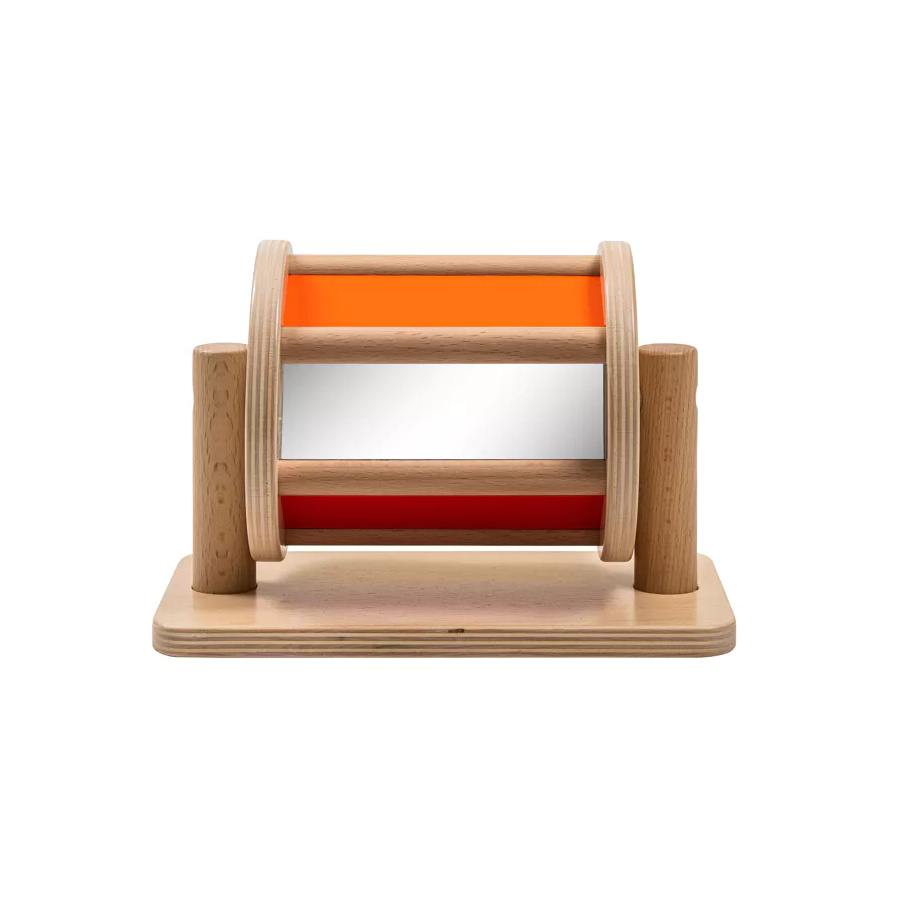 Tambour Tournant Montessori - Développement Sensoriel Bébé Nienhuis