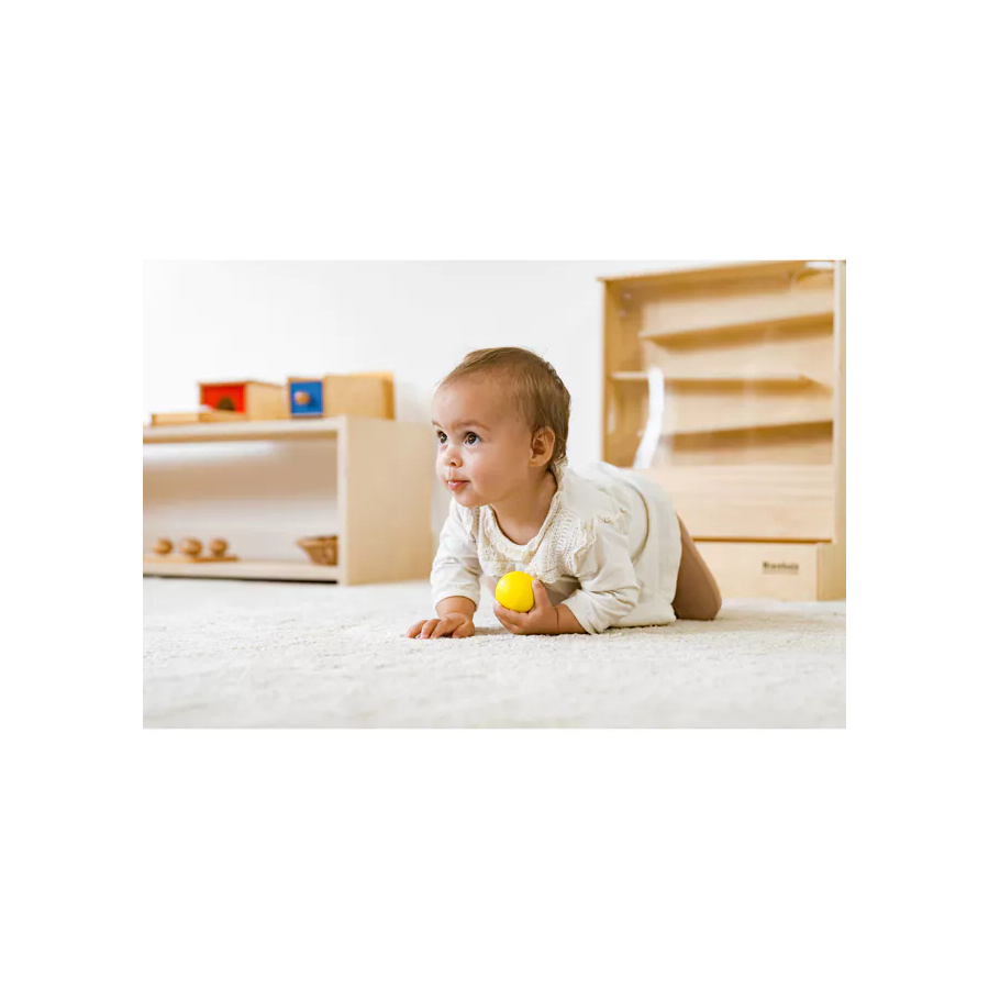 Balle Tracker Montessori AMI - Suivi Visuel Descente Balle Nienhuis