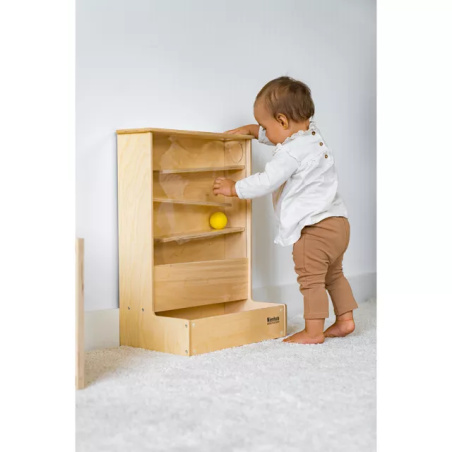 Balle Tracker Montessori AMI - Suivi Visuel Descente Balle Nienhuis