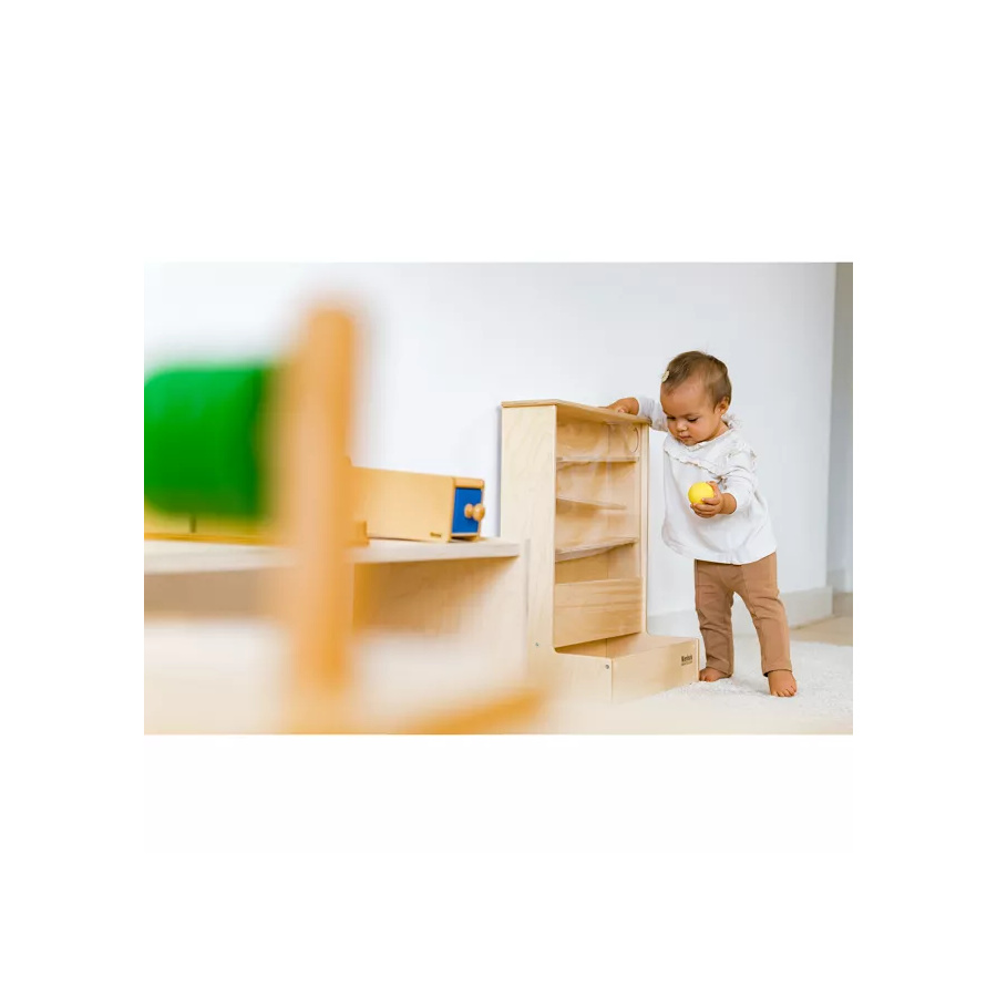 Balle Tracker Montessori AMI - Suivi Visuel Descente Balle Nienhuis