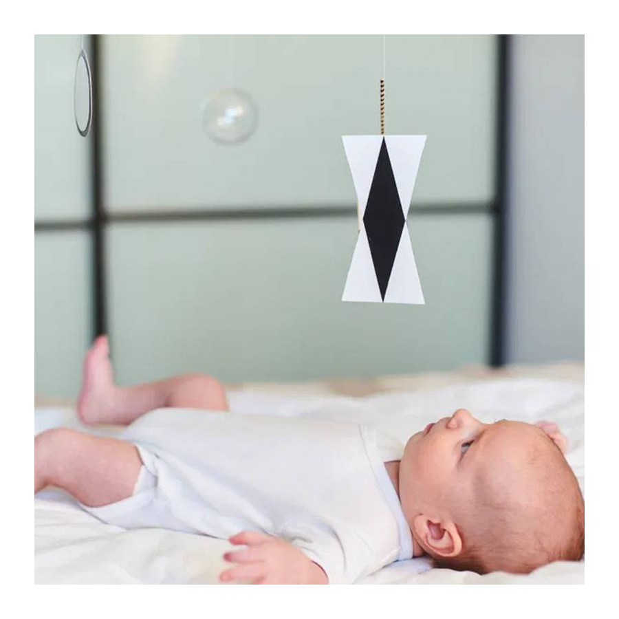 Mobile Munari Montessori Nienhuis Pré-monté - Premier Éveil Visuel Nouveau-né