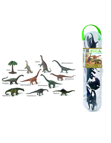 Tube CollectA Sauropodes Miniatures – Dinosaures Préhistoriques