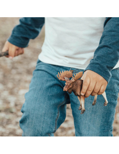 Figurine Biche de Virginie 180129 - Safari Ltd - Découverte Faune Forestière
