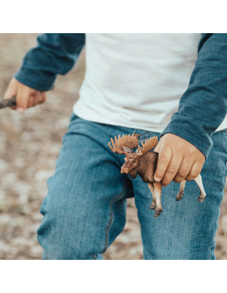Figurine Biche de Virginie 180129 - Safari Ltd - Découverte Faune Forestière