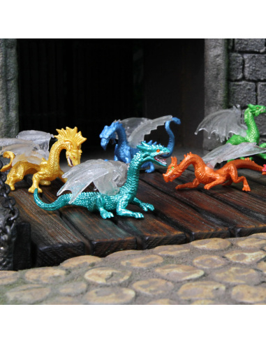 Tube Safari Ltd – Dragons | Figurines à Collectionner et à Jouer
