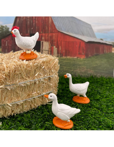 Figurines Animaux de la ferme - tube Safari Ltd® 695204 | Jouet réaliste | Matériel pédagogiqueAnimaux Montessori
