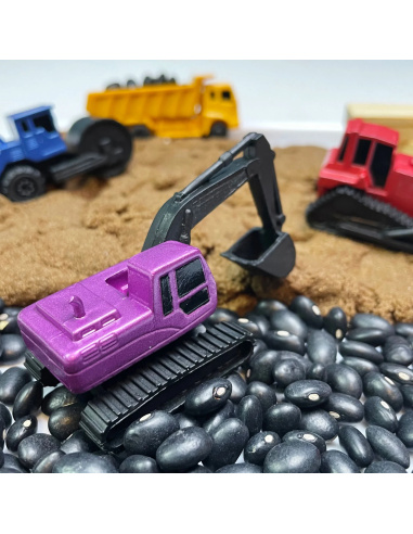 Figurines Safari Toob Véhicules de Construction pour l'Éducation - 100941