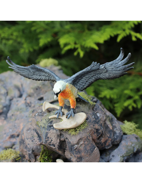 Figurine Vautour Barbu (Gypaetus barbatus) – Oiseaux Sauvages | Safari Ltd®