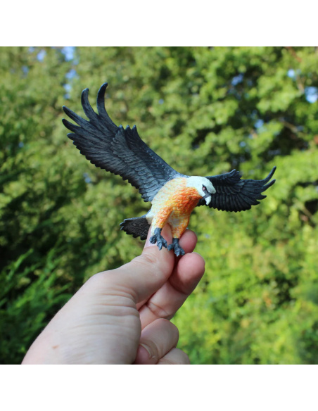 Figurine Vautour Barbu (Gypaetus barbatus) – Oiseaux Sauvages | Safari Ltd®