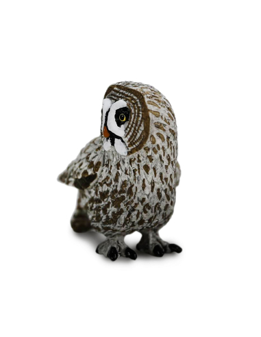 Figurine Chouette Lapone Réaliste | Safari Ltd | Rapaces Nocturnes