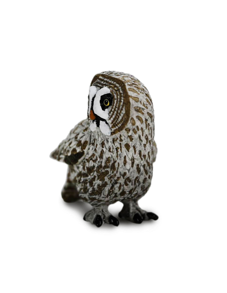 Figurine Chouette Lapone Réaliste | Safari Ltd | Rapaces Nocturnes