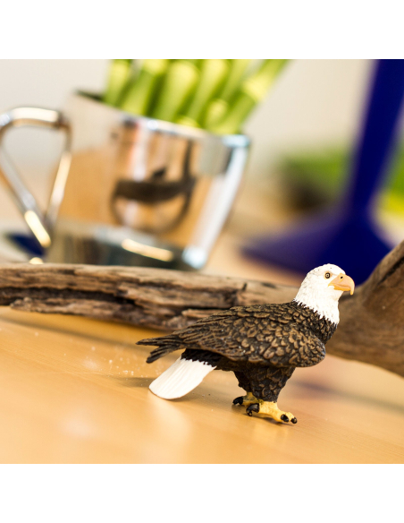 Figurine Aigle Impérial - Safari Ltd® 291129 | Jouet réaliste | Matériel pédagogiqueAnimaux Montessori