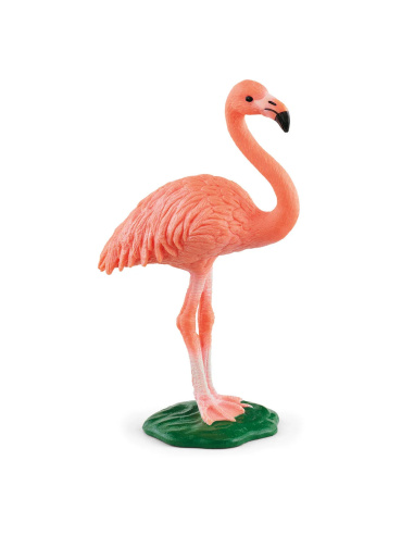 Figurine de flamant rose Schleich - Collection Wild Life