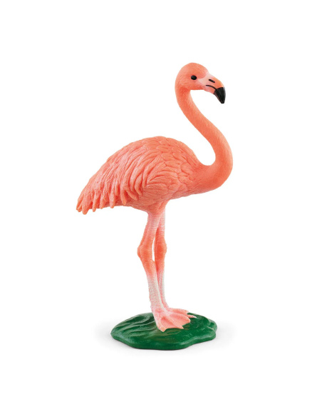Figurine de flamant rose Schleich - Collection Wild Life