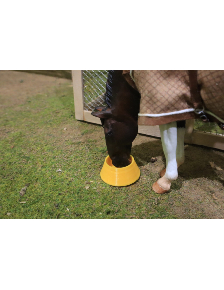 Mangeoires de Pré pour Figurines de Chevaux - Couleurs Variées - LesMinis