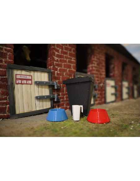 Set d'Alimentation pour Pâture de Figurines de Chevaux - LesMinis